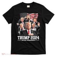 President Donald J Trump 2024 Never Surrender T-Shirt thumb 0