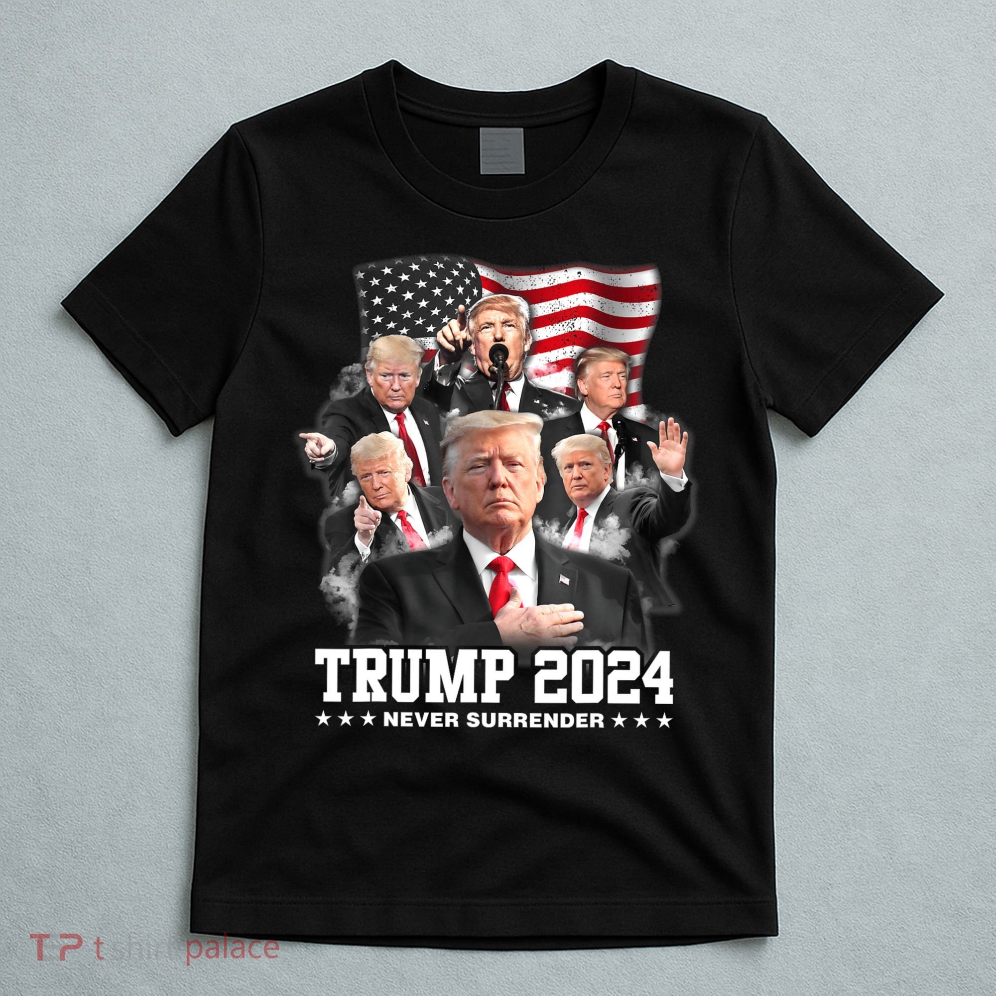 President Donald J Trump 2024 Never Surrender T-Shirt