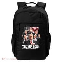President Donald J Trump 2024 Never Surrender Backpack thumb 0