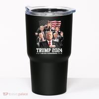 President Donald J Trump 2024 Never Surrender Tumbler thumb 0