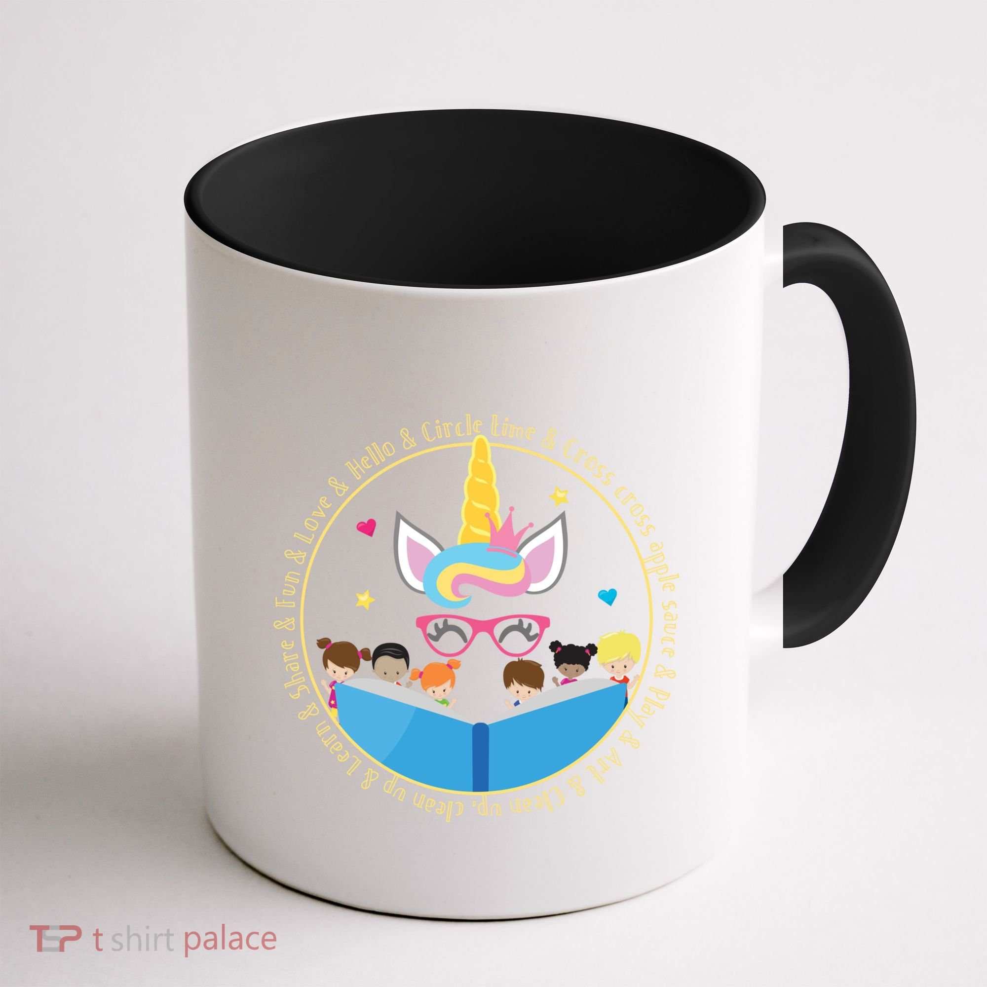 PreSchool Daycare Kindergarten Teacher Unicorn Gift Coffee Mug