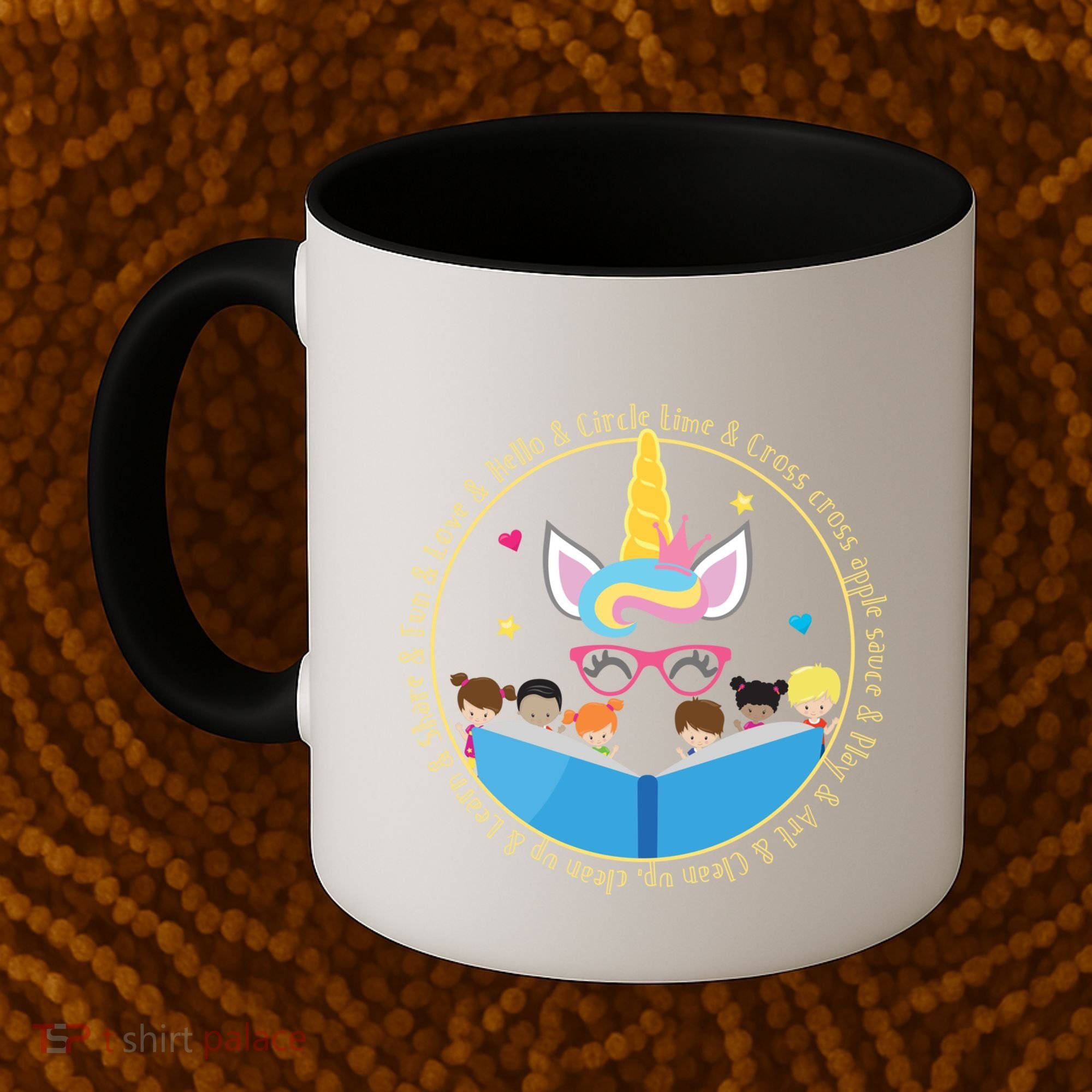 PreSchool Daycare Kindergarten Teacher Unicorn Gift Coffee Mug