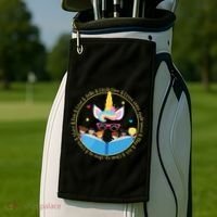 PreSchool Daycare Kindergarten Teacher Unicorn Gift Golf Towel thumb 2