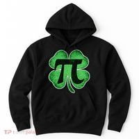 Pi Day Lucky Irish Clover 3.14 St Patrick's Day Hoodie thumb 0