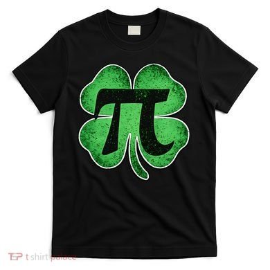 Pi Day Lucky Irish Clover 3.14 St Patrick's Day T-Shirt