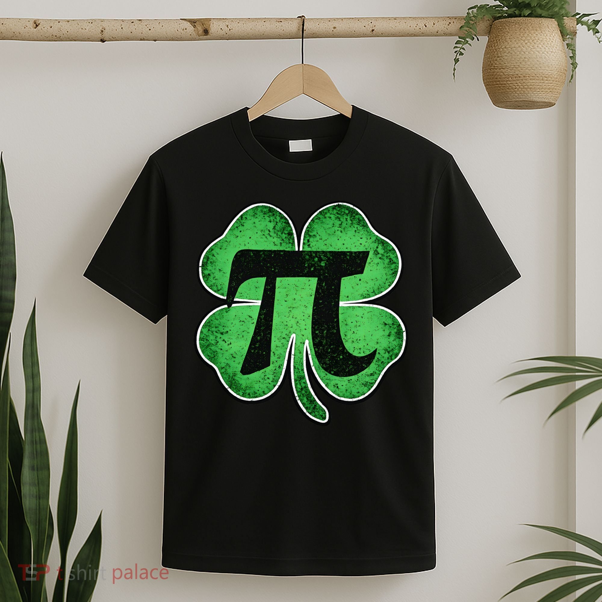 Pi Day Lucky Irish Clover 3.14 St Patrick's Day T-Shirt