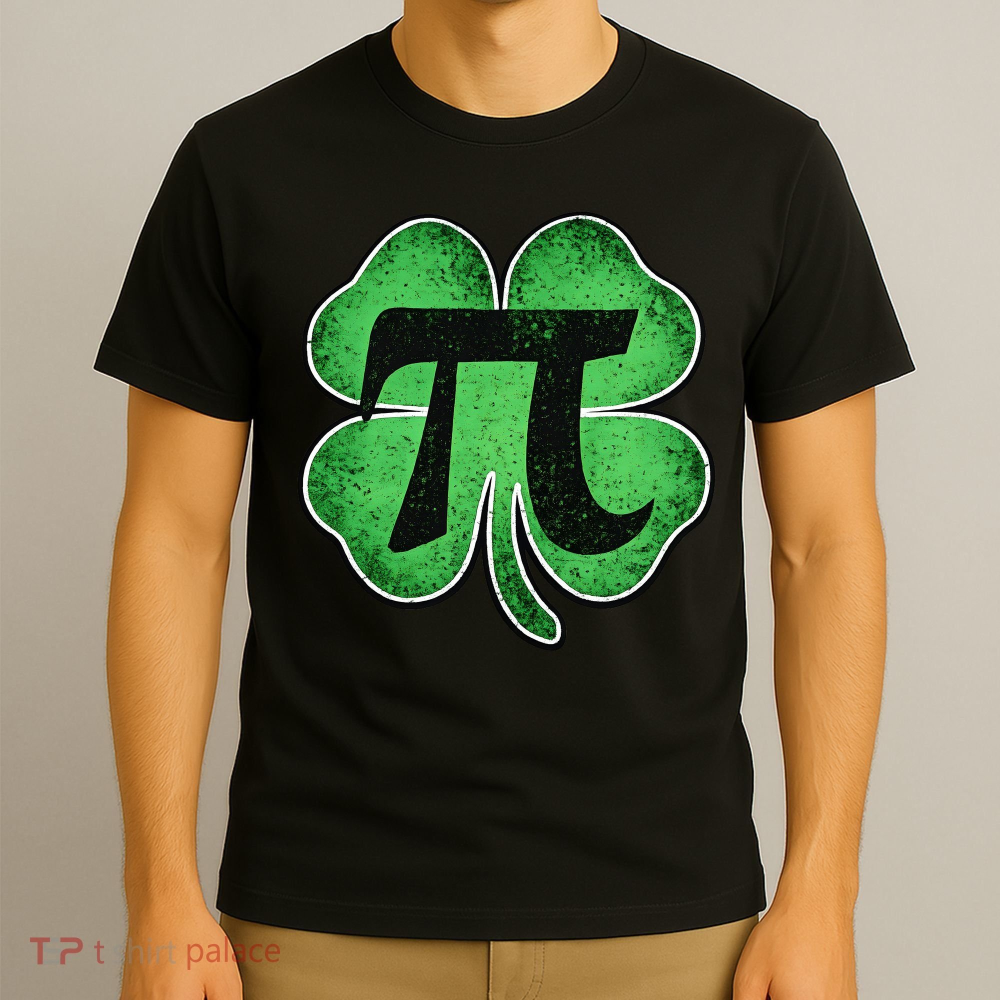 Pi Day Lucky Irish Clover 3.14 St Patrick's Day T-Shirt