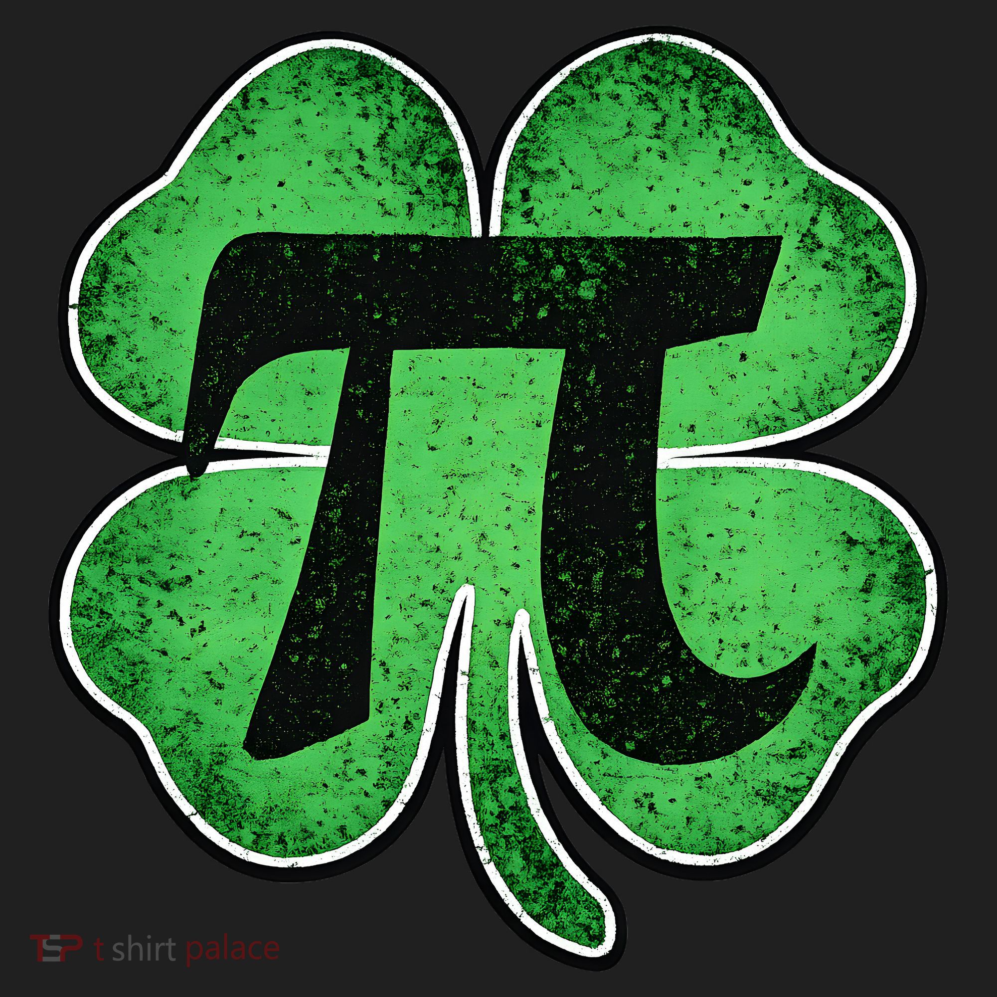 Pi Day Lucky Irish Clover 3.14 St Patrick's Day Beanie