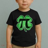 Pi Day Lucky Irish Clover 3.14 St Patrick's Day Toddler T-Shirt thumb 2
