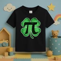 Pi Day Lucky Irish Clover 3.14 St Patrick's Day Toddler T-Shirt thumb 3