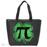 Pi Day Lucky Irish Clover 3.14 St Patrick's Day Tote Bag thumb 0