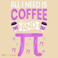 Pi Day Live All I need is Coffee and PI Math 14 March Nerd Tote Bag thumb 4