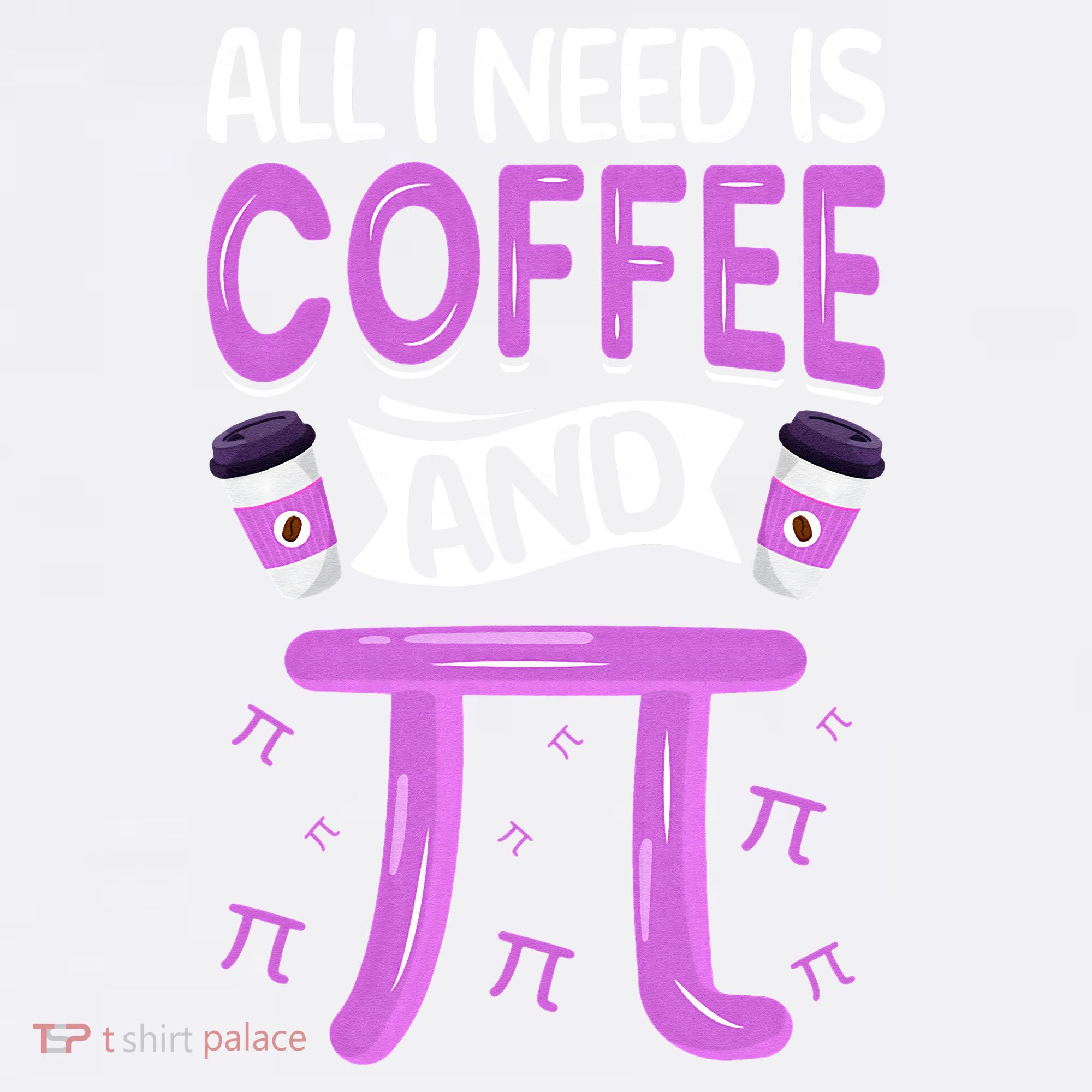 Pi Day Live All I need is Coffee and PI Math 14 March Nerd USA-Made Doggie Bandana