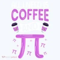Pi Day Live All I need is Coffee and PI Math 14 March Nerd Hoodie thumb 2