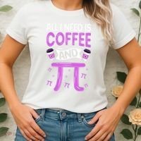 Pi Day Live All I need is Coffee and PI Math 14 March Nerd Women's T-Shirt thumb 2