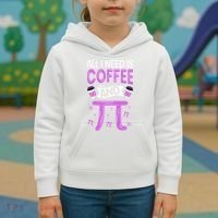 Pi Day Live All I need is Coffee and PI Math 14 March Nerd Kids Hoodie thumb 3