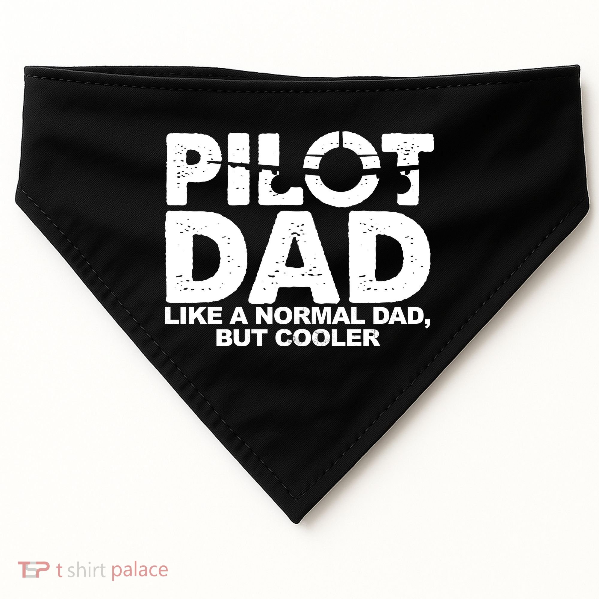Pilot Dad Like A Normal Dad But Cooler USA-Made Doggie Bandana