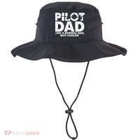 Pilot Dad Like A Normal Dad But Cooler Bucket Hat thumb 0