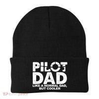 Pilot Dad Like A Normal Dad But Cooler Beanie thumb 0
