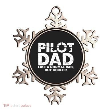 Pilot Dad Like A Normal Dad But Cooler Ornament