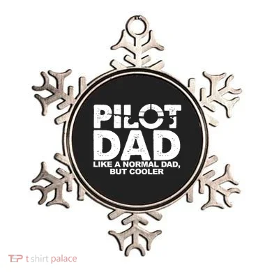 Pilot Dad Like A Normal Dad But Cooler Ornament