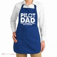 Pilot Dad Like A Normal Dad But Cooler Apron thumb 2