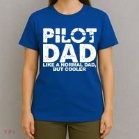 Pilot Dad Like A Normal Dad But Cooler T-Shirt thumb 4