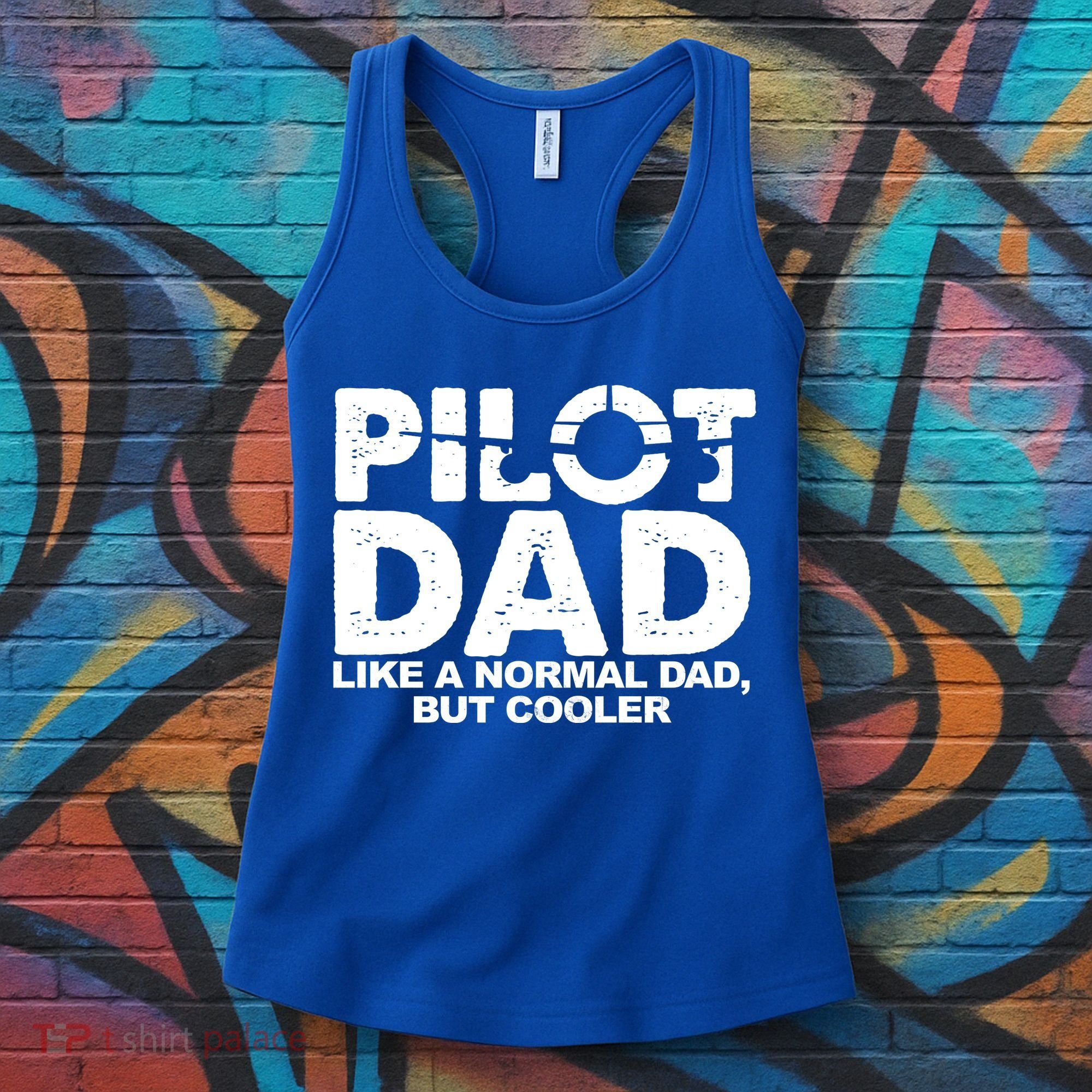 Pilot Dad Like A Normal Dad But Cooler Women's Tank Top