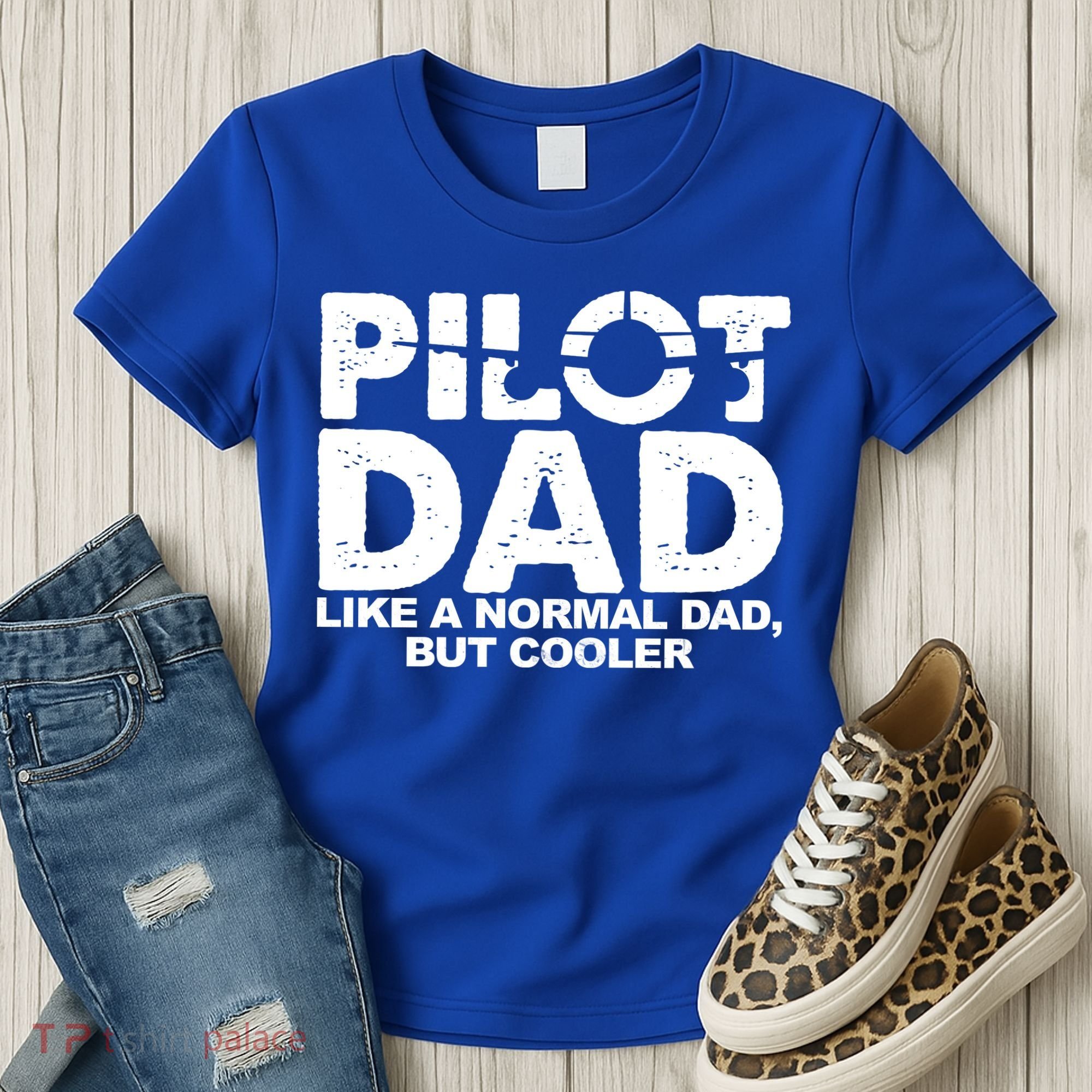 Pilot Dad Like A Normal Dad But Cooler Women's T-Shirt