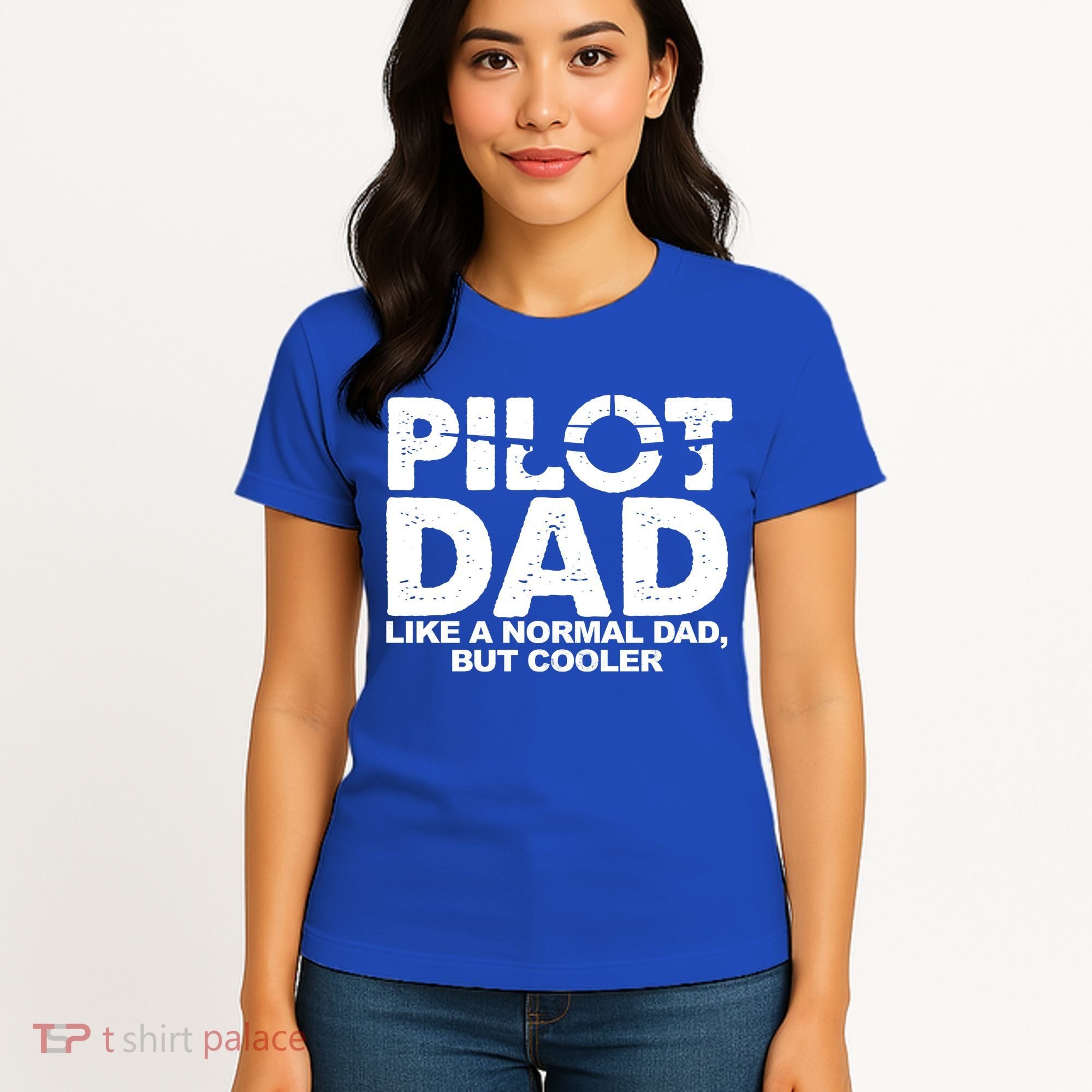 Pilot Dad Like A Normal Dad But Cooler Women's T-Shirt
