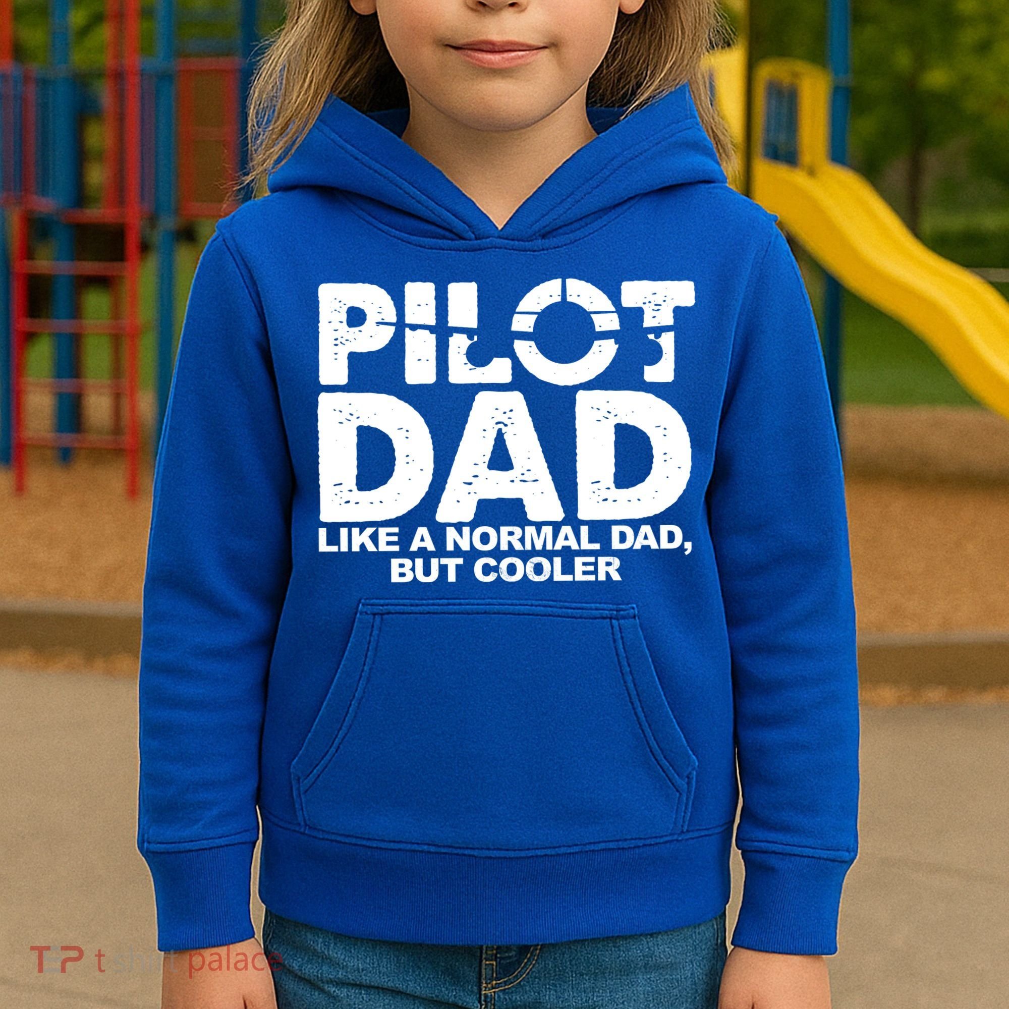 Pilot Dad Like A Normal Dad But Cooler Kids Hoodie