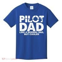 Pilot Dad Like A Normal Dad But Cooler Kids T-Shirt thumb 0
