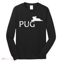 Pug Dog Lover Long Sleeve Shirt thumb 0