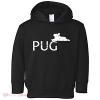 Pug Dog Lover Toddler Hoodie thumb 0