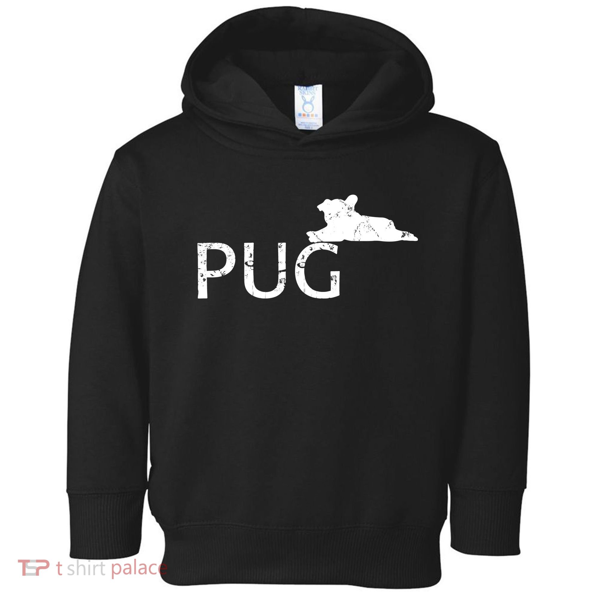 Pug Dog Lover Toddler Hoodie