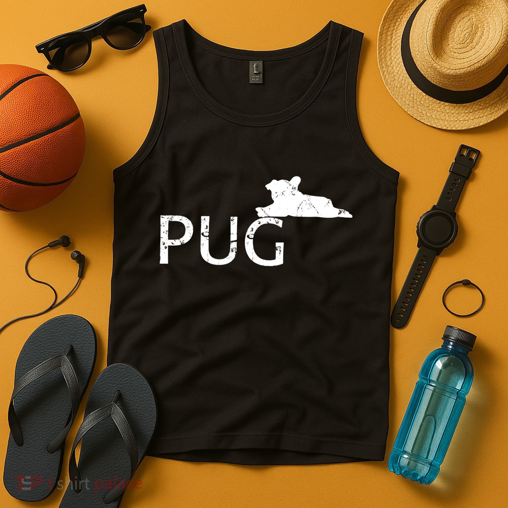 Pug Dog Lover Tank Top