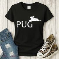 Pug Dog Lover Women's T-Shirt thumb 3