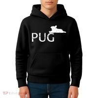 Pug Dog Lover Kids Hoodie thumb 4