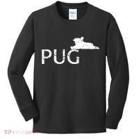 Pug Dog Lover Kids Long Sleeve Shirt thumb 0