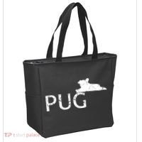 Pug Dog Lover Tote Bag thumb 2