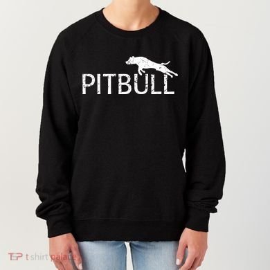 Pitbull Dog Logo Women's Sweatshirt