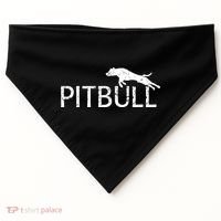 Pitbull Dog Logo USA-Made Doggie Bandana thumb 0