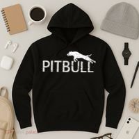 Pitbull Dog Logo Hoodie thumb 3