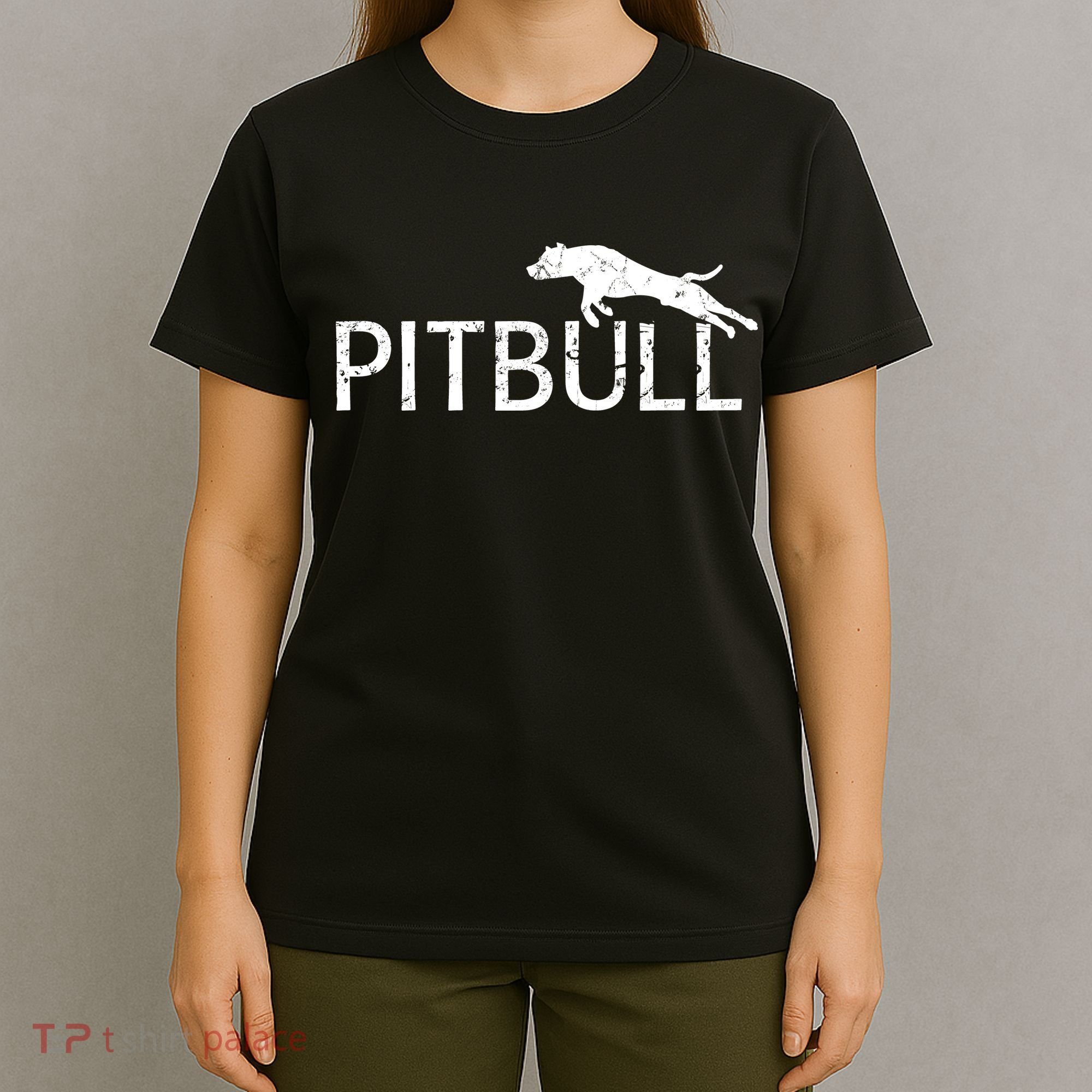 Pitbull Dog Logo T-Shirt