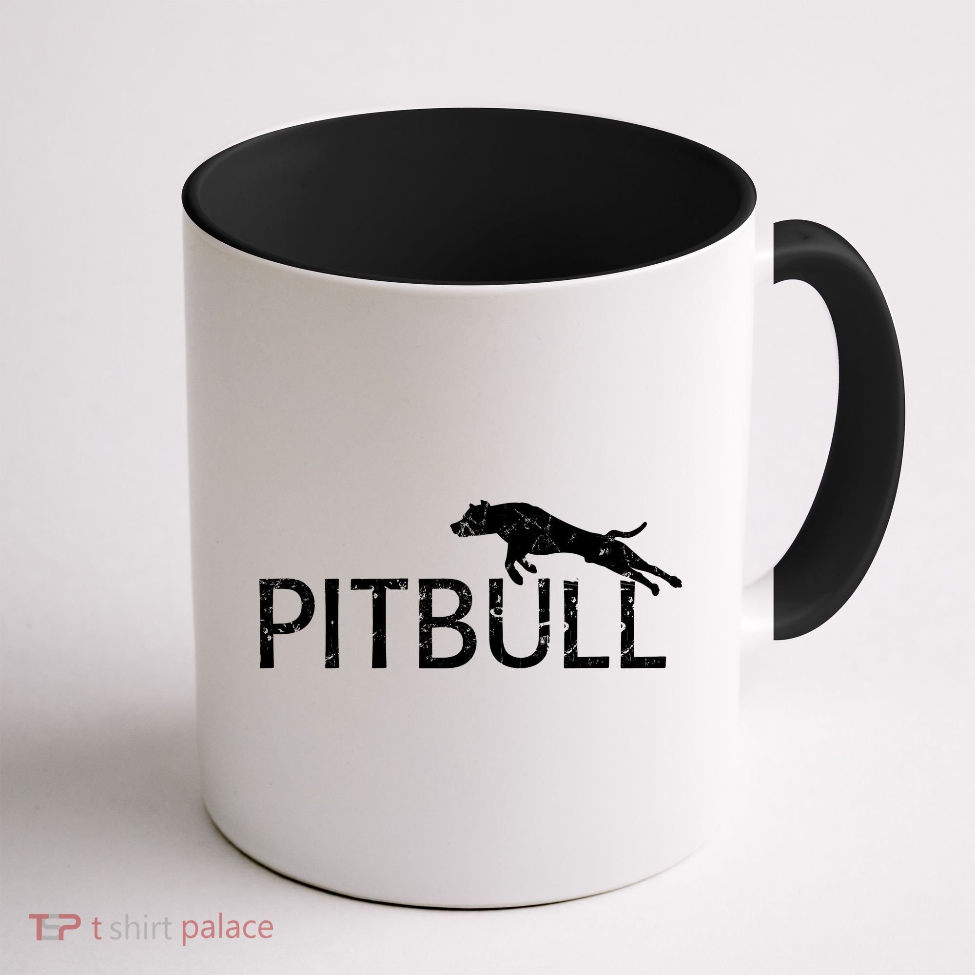 Pitbull Dog Logo Coffee Mug