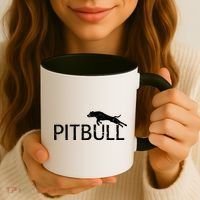 Pitbull Dog Logo Coffee Mug thumb 3