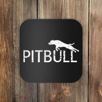 Pitbull Dog Logo Coaster thumb 0