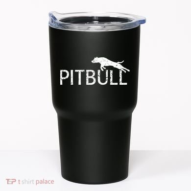 Pitbull Dog Logo Tumbler