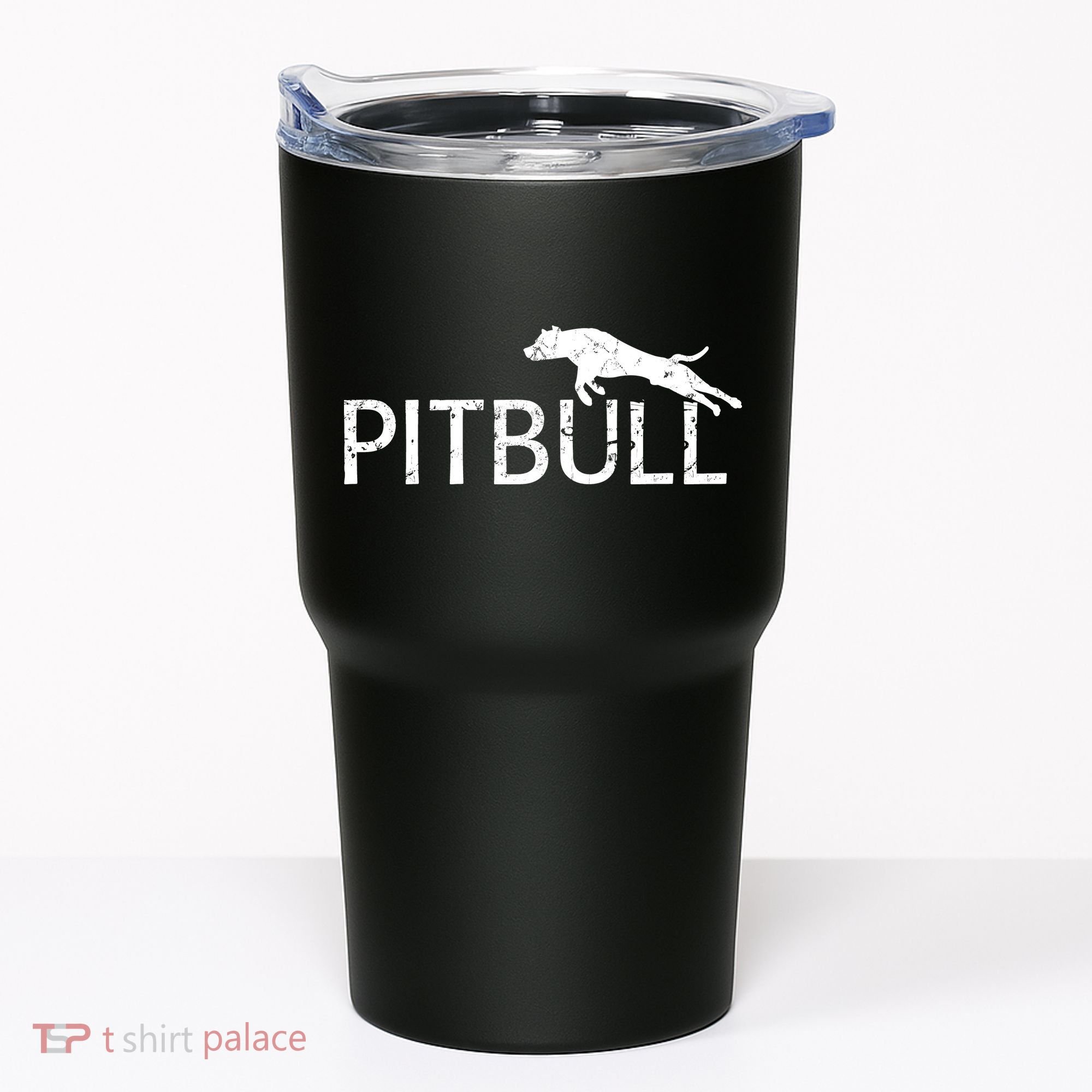 Pitbull Dog Logo Tumbler