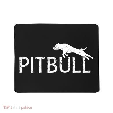 Pitbull Dog Logo Mousepad